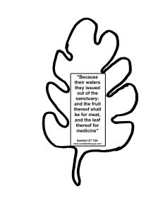 Ezekiel 47 12 Lace Up Leaf-001